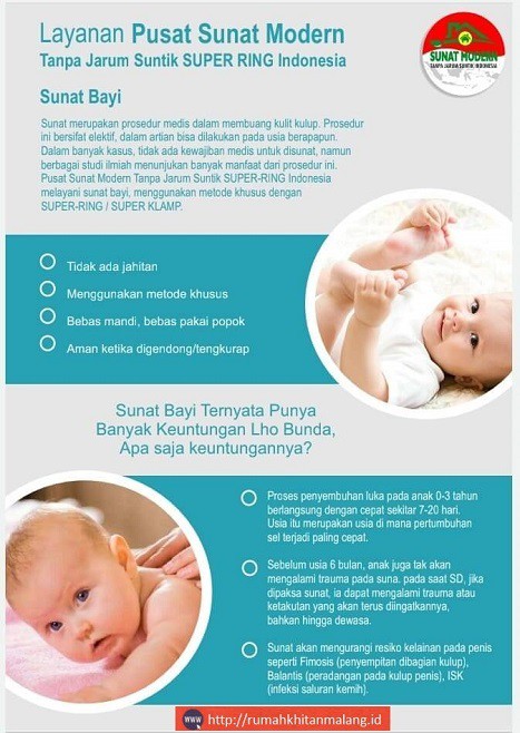 Informasi Sunat Bayi Rukhima Malang