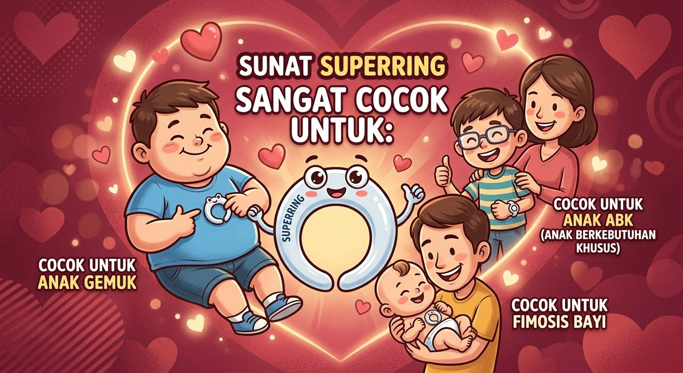 sunat cocok untuk anak gemuk